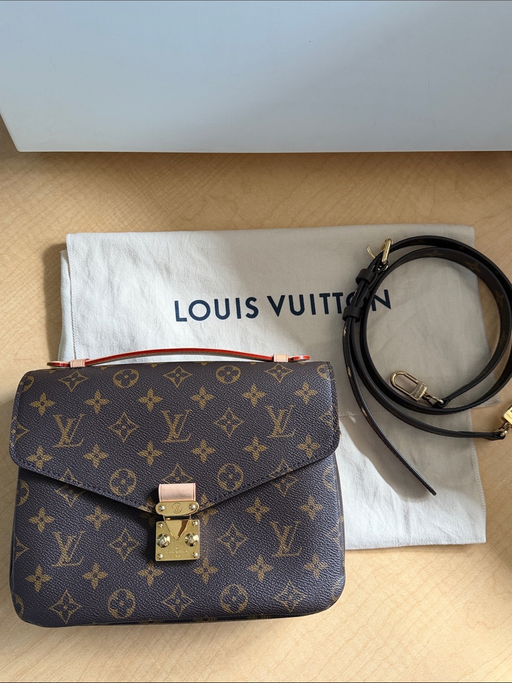 Louis Vuitton Monogram Pochette Metis Crossbody Bag